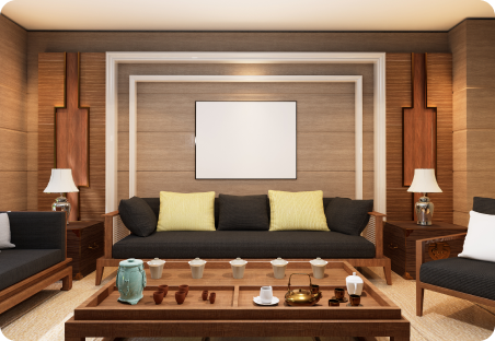 living area interior designs
