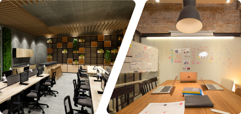 commercial office interior