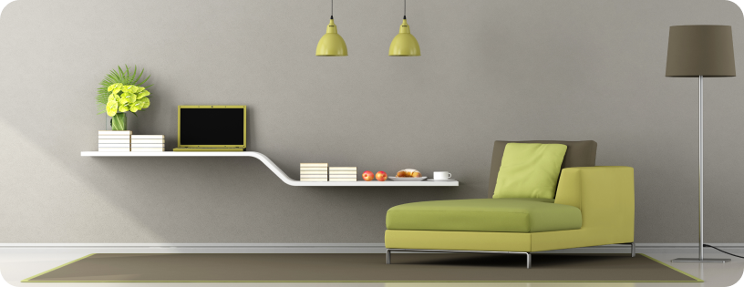 Decorative space interior